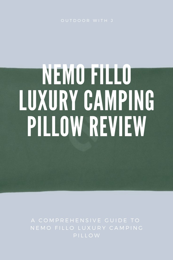 The Nemo Fillo Luxury Camping Pillow Review