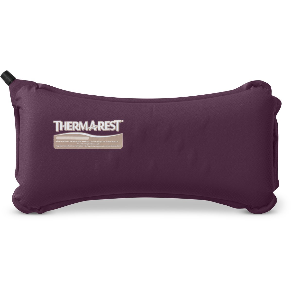 Therm-a-Rest Lumbar Travel Pillow, Eggplant