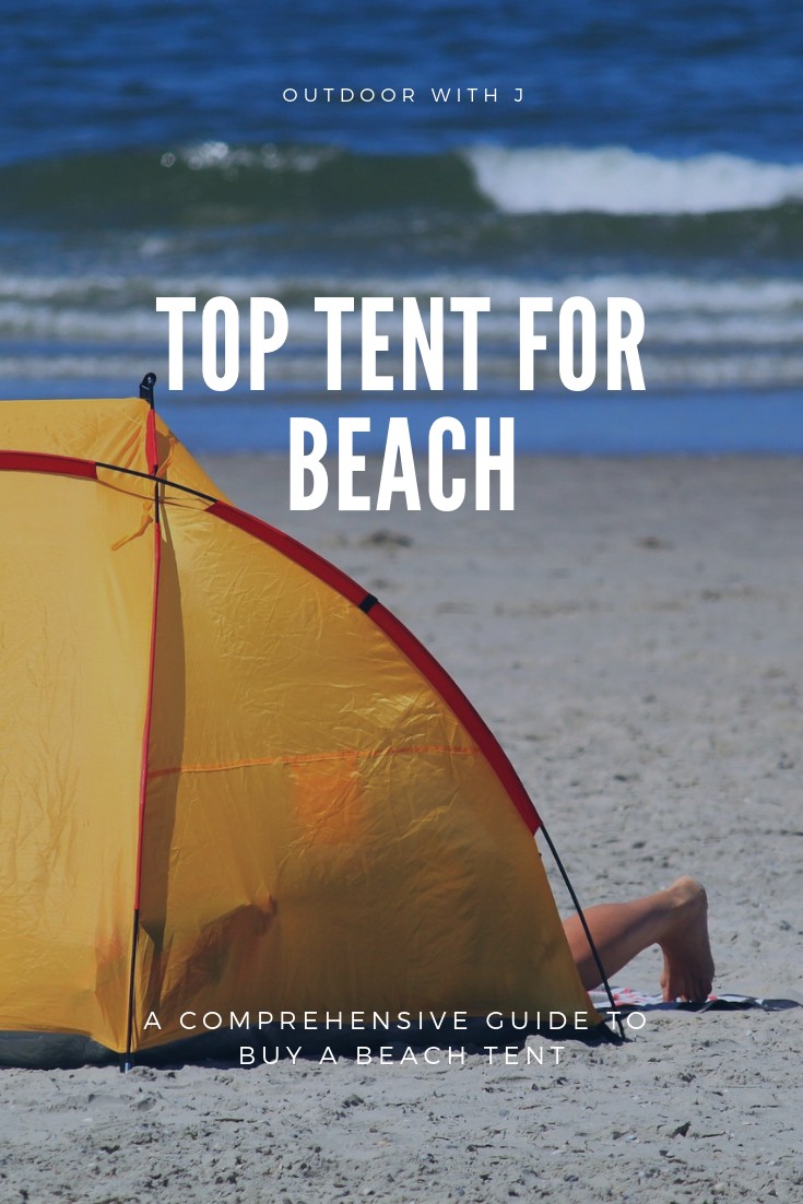 top tent for beach camping