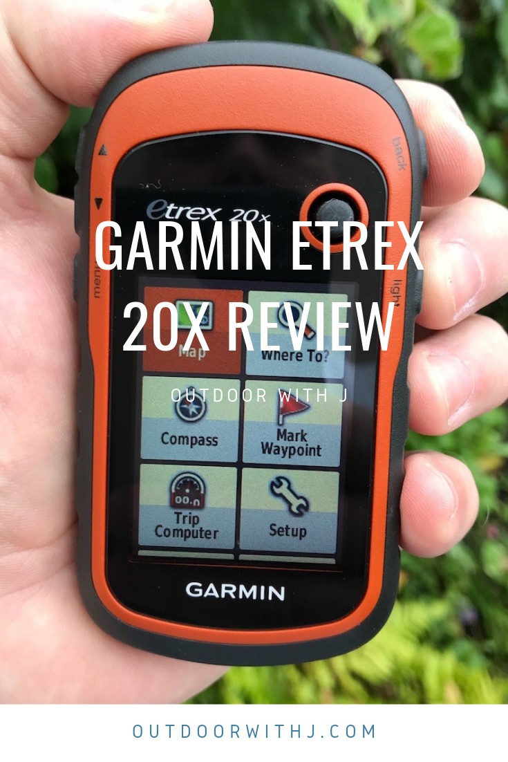 garmin 20x handheld GPS