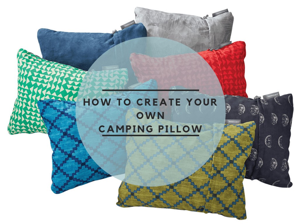 how to create you own camping pillow feature image