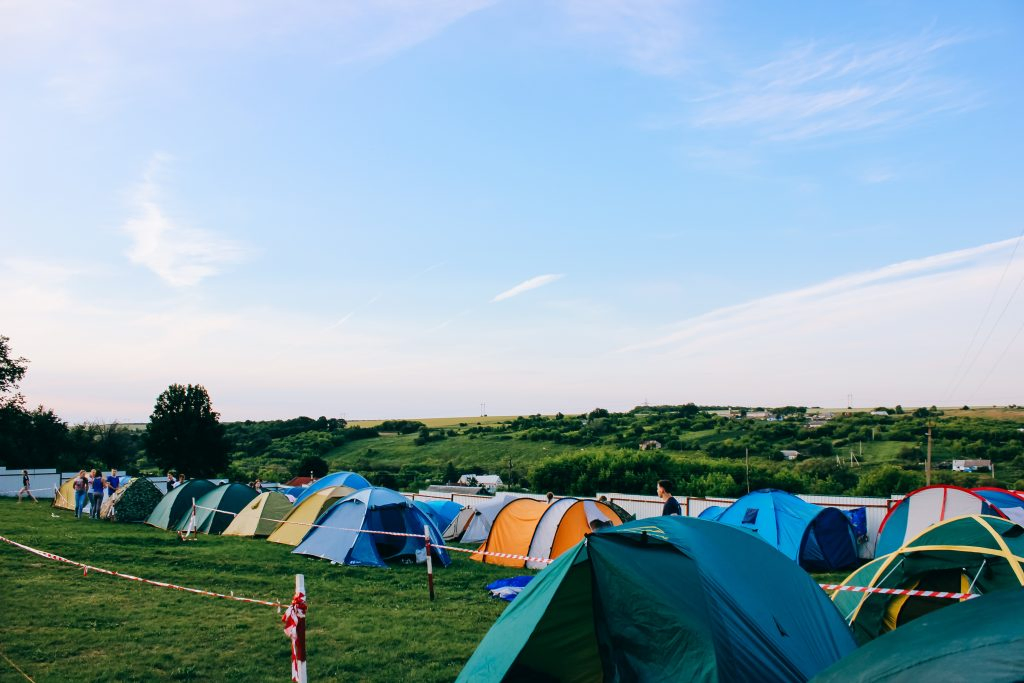 4-Season Tents in the field
