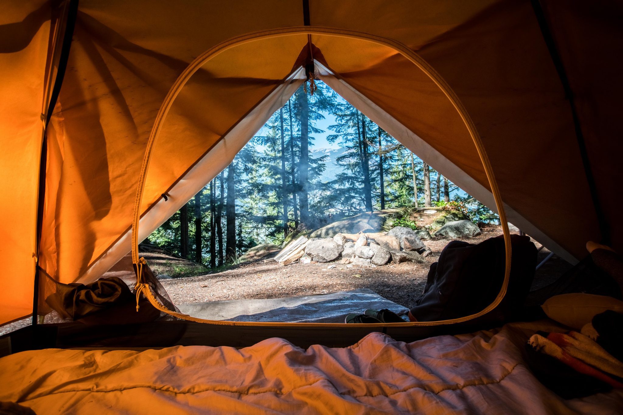 How to Set up a Tarp Under Your Tent - Outdoor With J