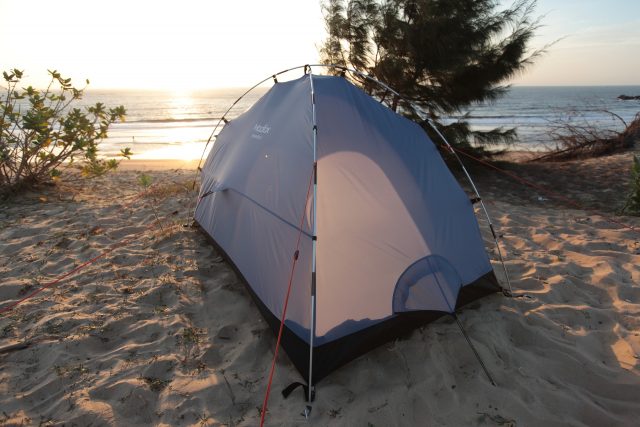 Tent in Windy Conditions