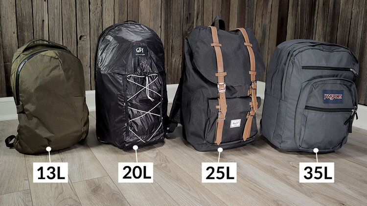 Backpacks range